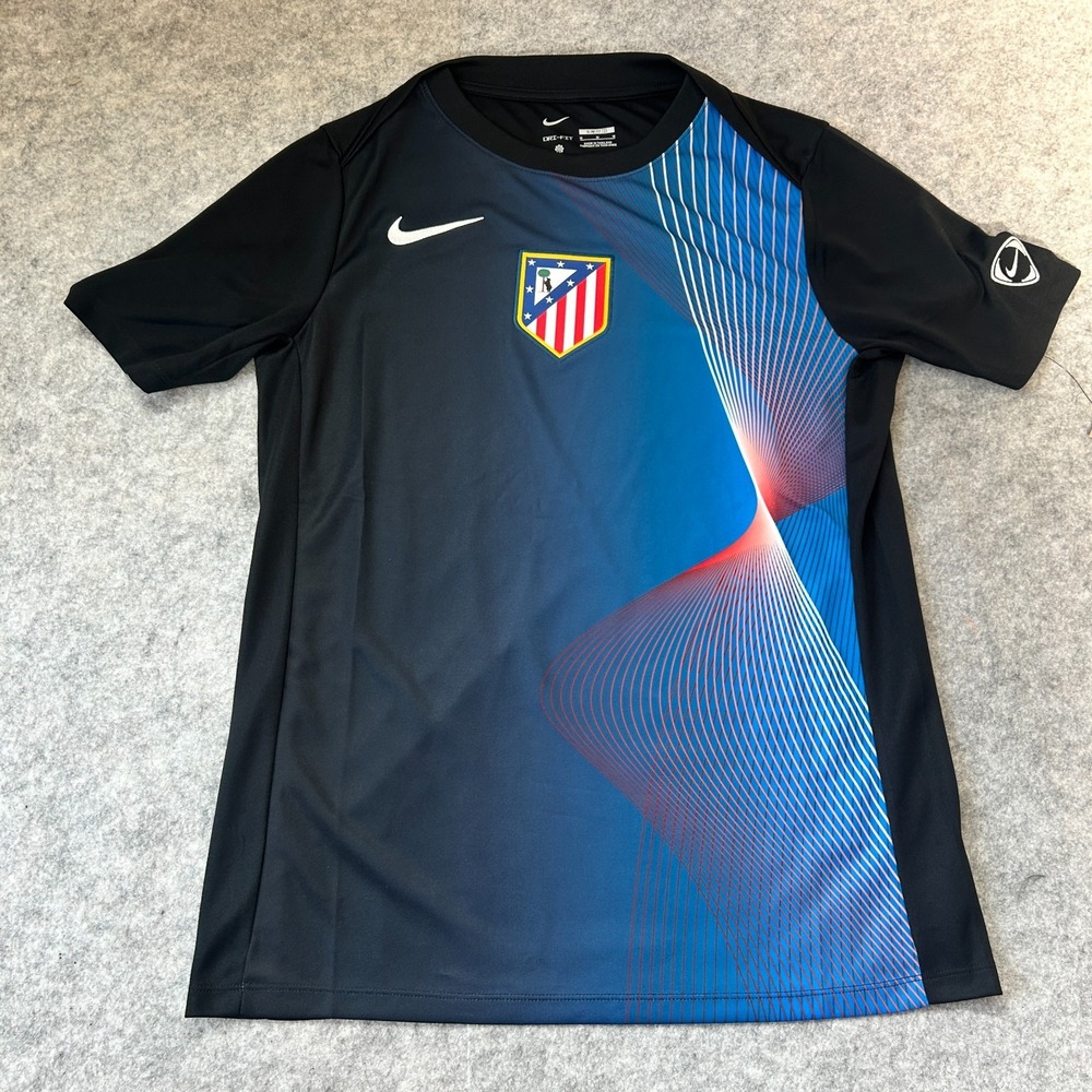 Nike Atletico Madrid Dri-FIT Pre-Match Training Jersey Mens Mediu HM3435-010 $72